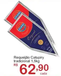 Giga Atacado Requeijão Catupiry tradicional oferta