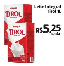 Abevê Supermercados Leite integral tirol oferta