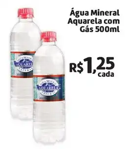 Abevê Supermercados Água Mineral Aquarela com Gás oferta