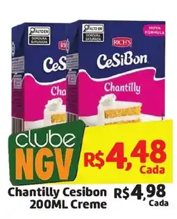 Abevê Supermercados Chantilly Cesibon oferta
