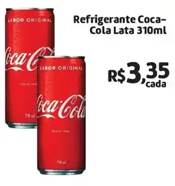 Abevê Supermercados Refrigerante Coca-Cola Lata oferta