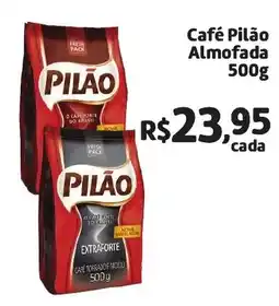 Abevê Supermercados Café Pilão Almofada oferta