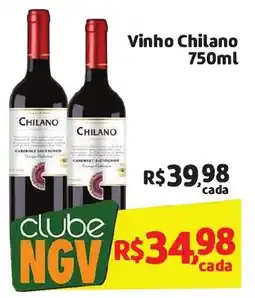 Abevê Supermercados vinho chilano oferta