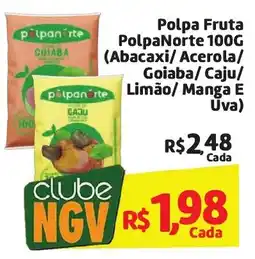 Abevê Supermercados Polpa fruta oferta