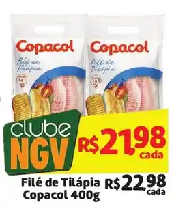 Abevê Supermercados Filé de Tilápia Copacol oferta
