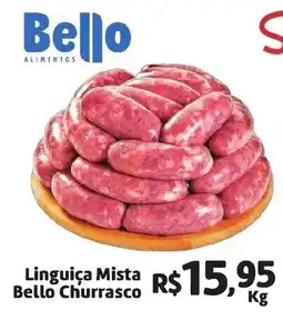 Abevê Supermercados Linguiça Mista Bello Churrasco oferta