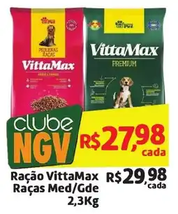 Abevê Supermercados Ração VittaMax Raças Med/Gde oferta