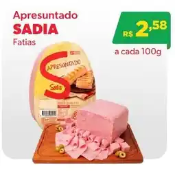 Big Bom Supermercados Apresuntado sadia fatias oferta