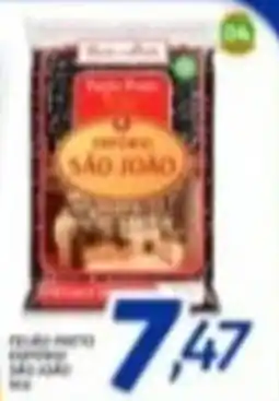 Chimar Supermercados Feijão preto santo são joão oferta