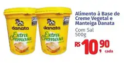 Camiño supermercados Alimento à Base de Creme Vegetal e Manteiga Danata oferta