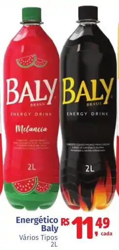 Camiño supermercados Energético Baly Vários Tipos oferta