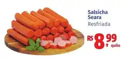 Camiño supermercados Salsicha Seara Resfriada oferta