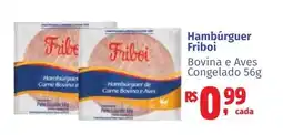 Camiño supermercados Hambúrguer friboi oferta