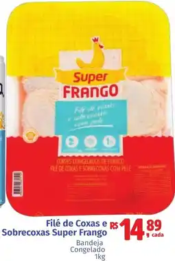 Camiño supermercados Filé de Coxas e Sobrecoxas Super Frango oferta