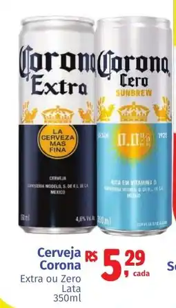 Camiño supermercados Cerveja Corona Extra ou Zero oferta