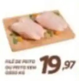 Chimar Supermercados Alé de peito ou peito sem osso kg oferta