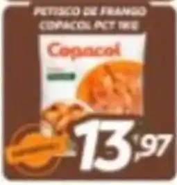 Chimar Supermercados Petisco de frango copacol oferta