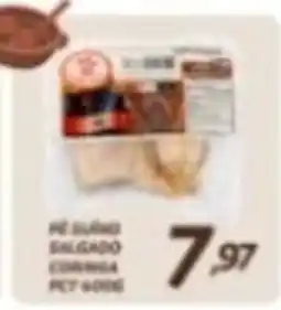 Chimar Supermercados Pé suíno salgado com uma peça oferta