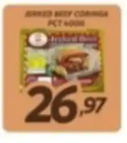 Chimar Supermercados jerked beef coringa oferta