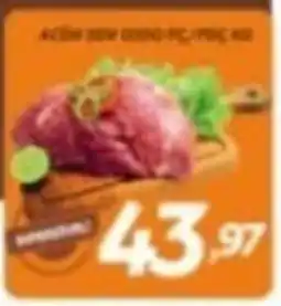 Chimar Supermercados Acém sem osso pc/pc kg oferta