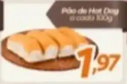 Chimar Supermercados Pão de Hot Dog oferta