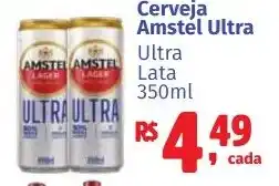 Camiño supermercados Cerveja Amstel Ultra oferta