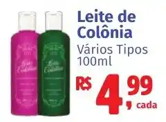 Camiño supermercados Leite de Colônia Vários Tipos oferta