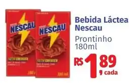 Camiño supermercados Bebida Láctea Nescau Prontinho oferta