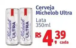Camiño supermercados Cerveja Michelob Ultra oferta