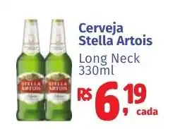 Camiño supermercados Cerveja Stella Artois Long Neck oferta