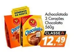 Delta Supermercados Achocolatado 3 Corações Chocolatto oferta