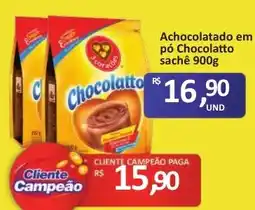 Paulistão Supermercados Achocolatado em pó Chocolatto oferta