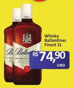 Paulistão Supermercados Whisky Ballantines Finest oferta