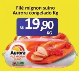 Paulistão Supermercados Filé mignon suíno Aurora congelado oferta