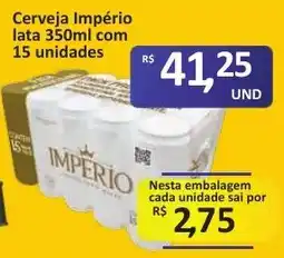 Paulistão Supermercados Cerveja império oferta