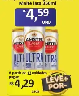 Paulistão Supermercados Malte lata oferta