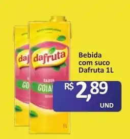Paulistão Supermercados Bebida com suco dafruta 1l oferta