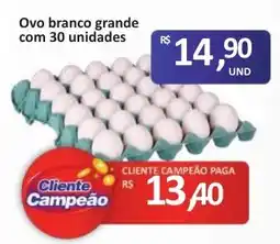 Paulistão Supermercados Ovo branco grande oferta