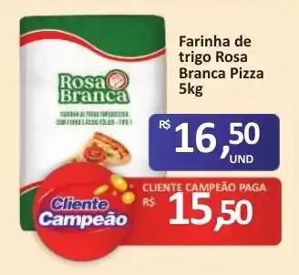 Farinha de trigo Rosa Branca Pizza