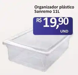 Paulistão Supermercados Organizador plástico Sanremo oferta