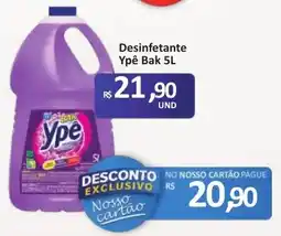 Paulistão Supermercados Desinfetante Ypê Bak 5L oferta