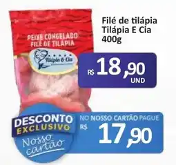 Paulistão Supermercados Filé de tilápia tilápia e cia oferta