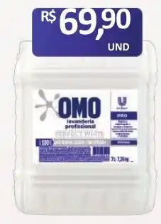 Paulistão Supermercados Omo lavanderia profissional oferta