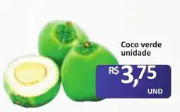 Paulistão Supermercados Coco verde oferta