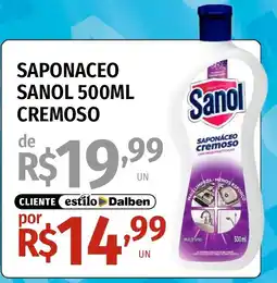 Supermercado Dalben Saponaceo sanol cremoso oferta