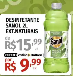 Supermercado Dalben Desinfetante sanol ext.naturais oferta