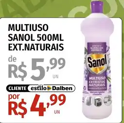 Supermercado Dalben Multiuso sanol ext.naturais oferta