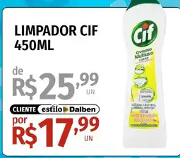 Supermercado Dalben Limpador cif oferta