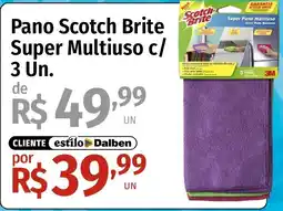 Supermercado Dalben Pano scotch brite super multiuso c/ 3 un. oferta