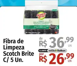 Supermercado Dalben Fibra de Limpeza Scotch Brite oferta